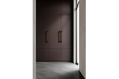 Poignée de porte enkel CASEY BIG BA736 L768 aluminium noir texture / mat noir